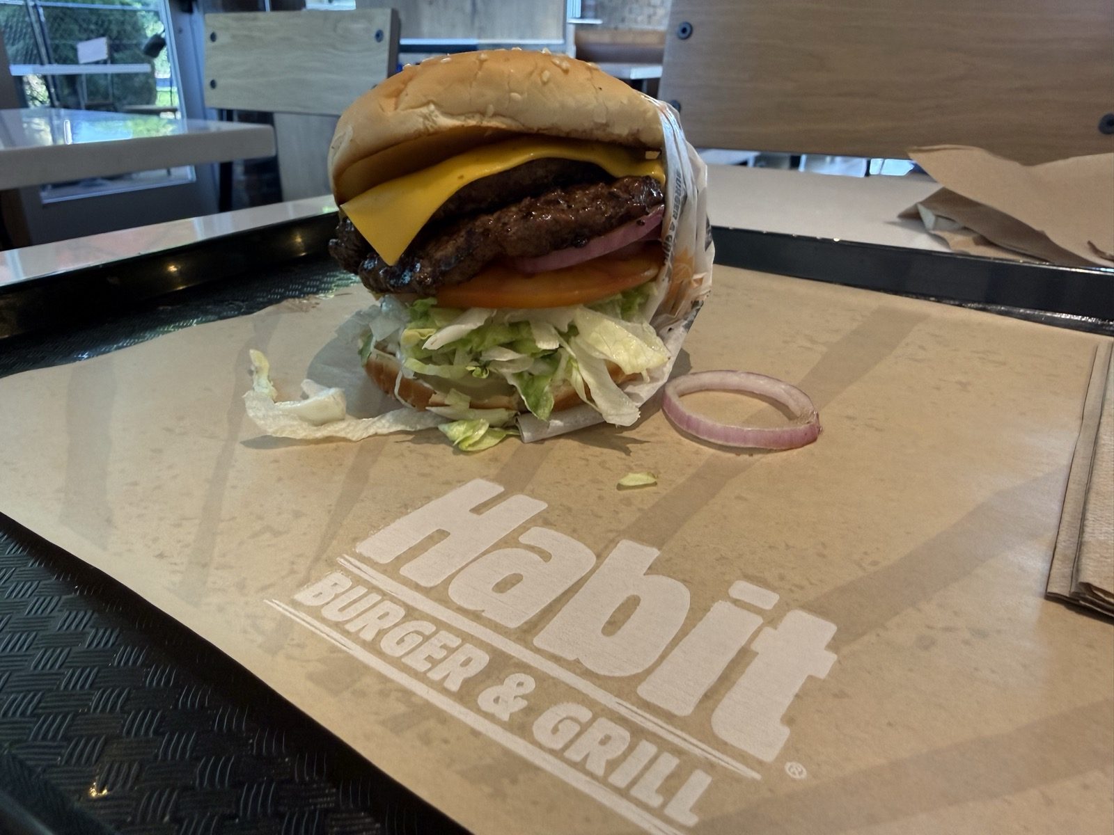 The birthday burger. Free, and — I'll get to why — slightly better than the one I grew up on.