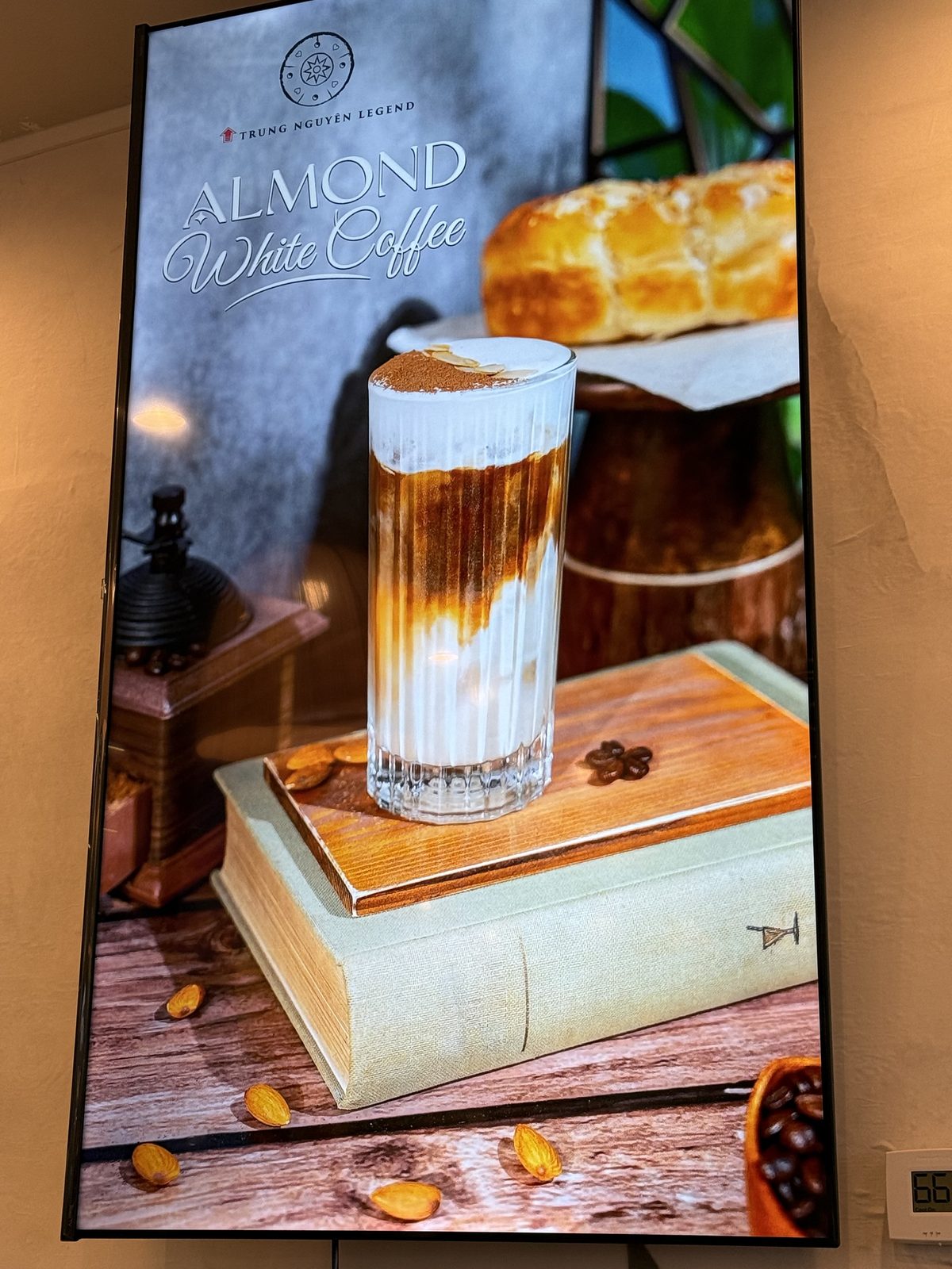 Almond White Coffee