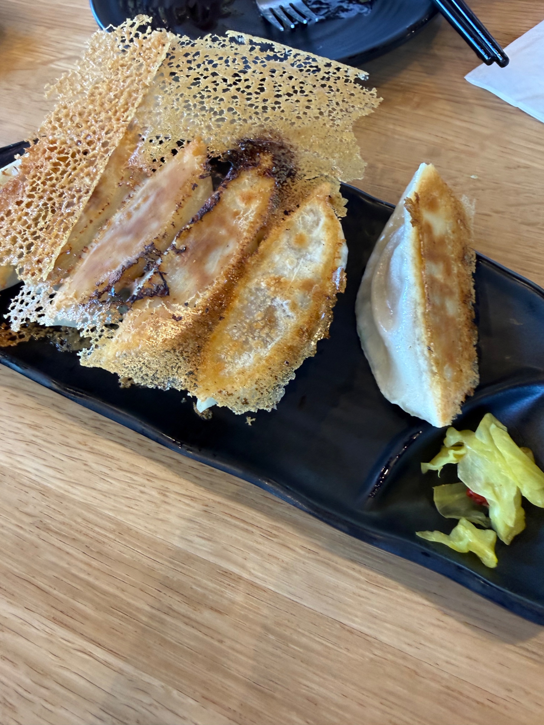 Fried Beef Potsticker at The Dough Zone