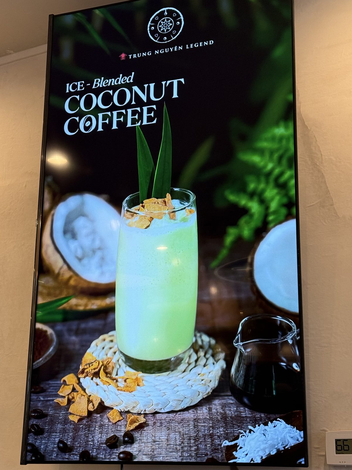 Ice-Blended Coconut Coffee