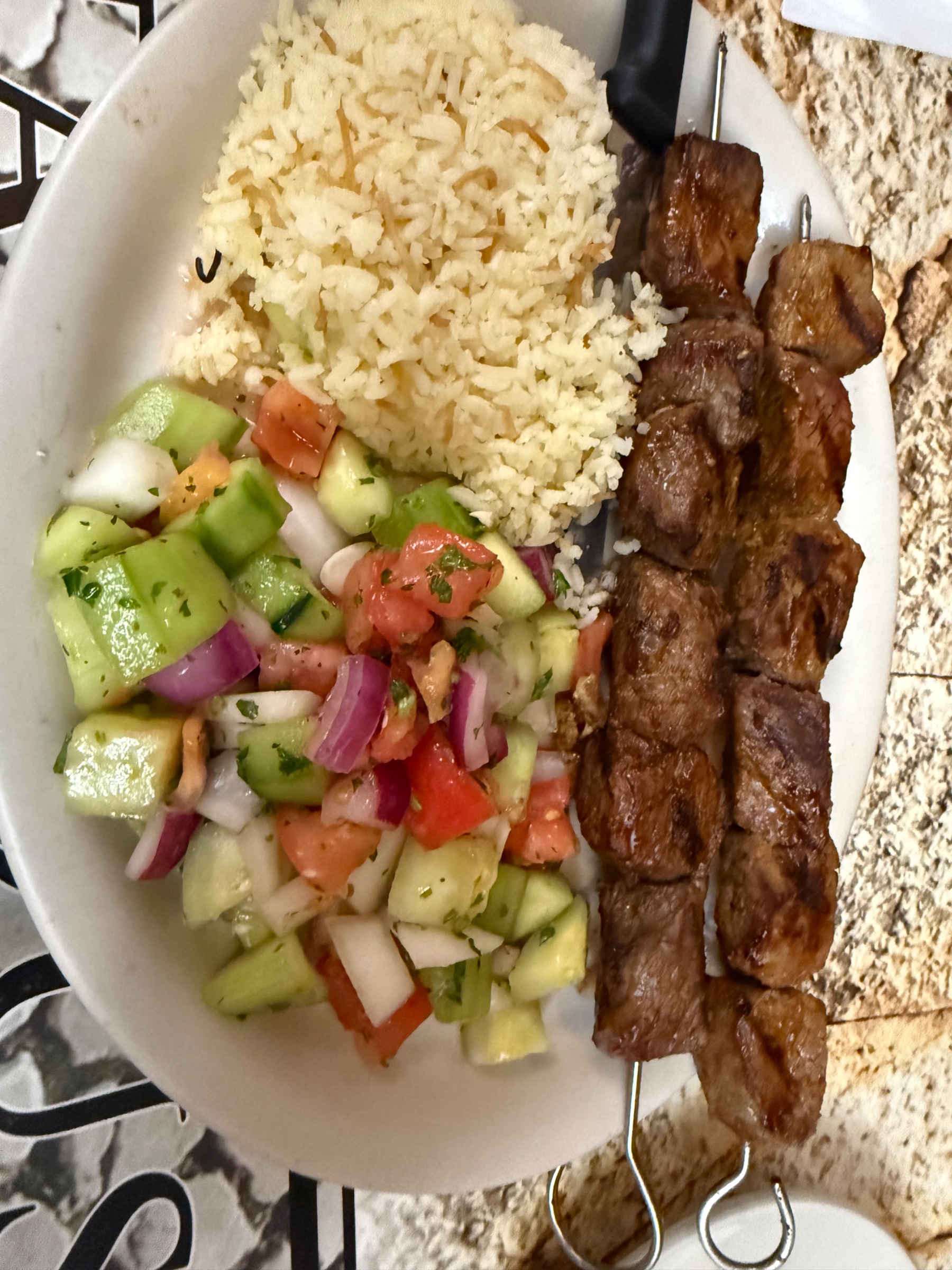 Shish Kebab - Beef