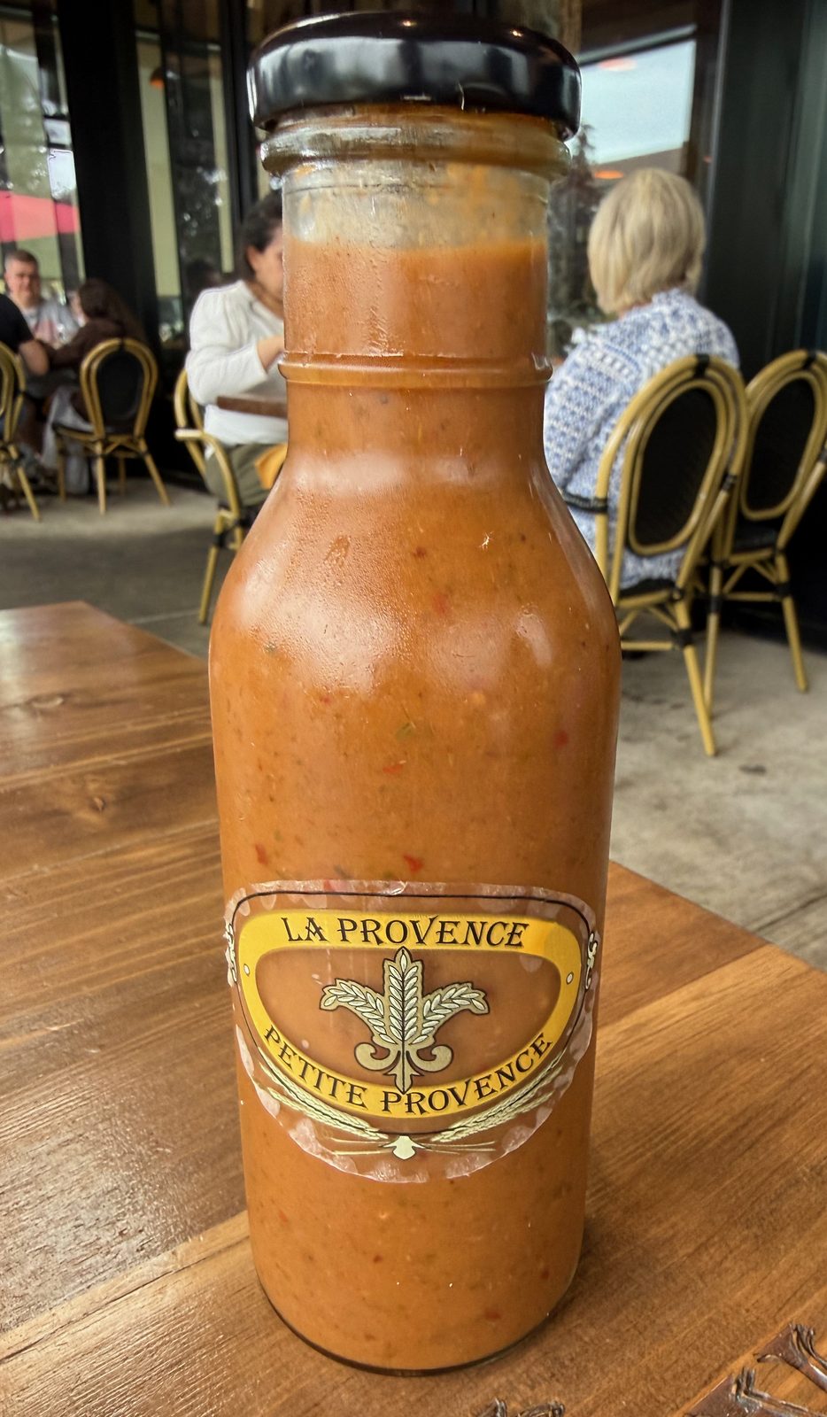 Twenty-four ingredients, reportedly. You can count perhaps six of them by eye and the rest is their business.