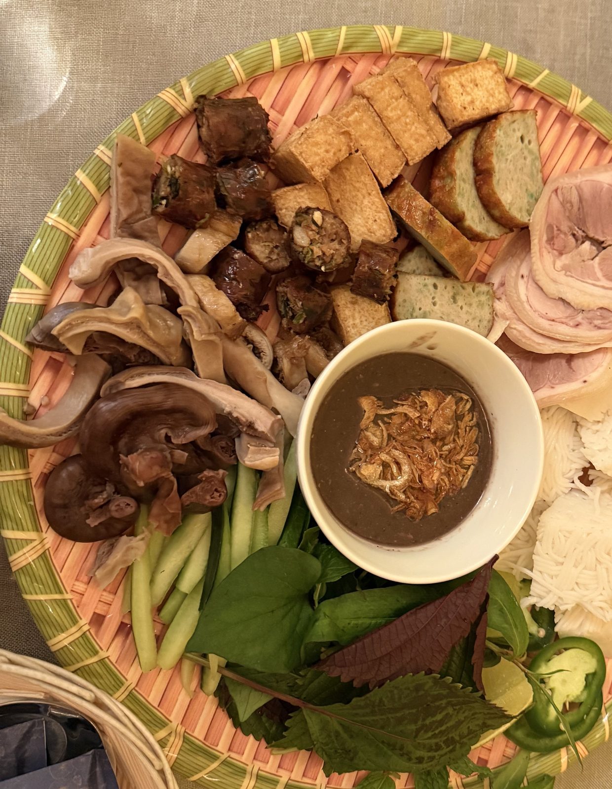 Not my plate, but worth a photo. Whatever it's actually called, it looked great.