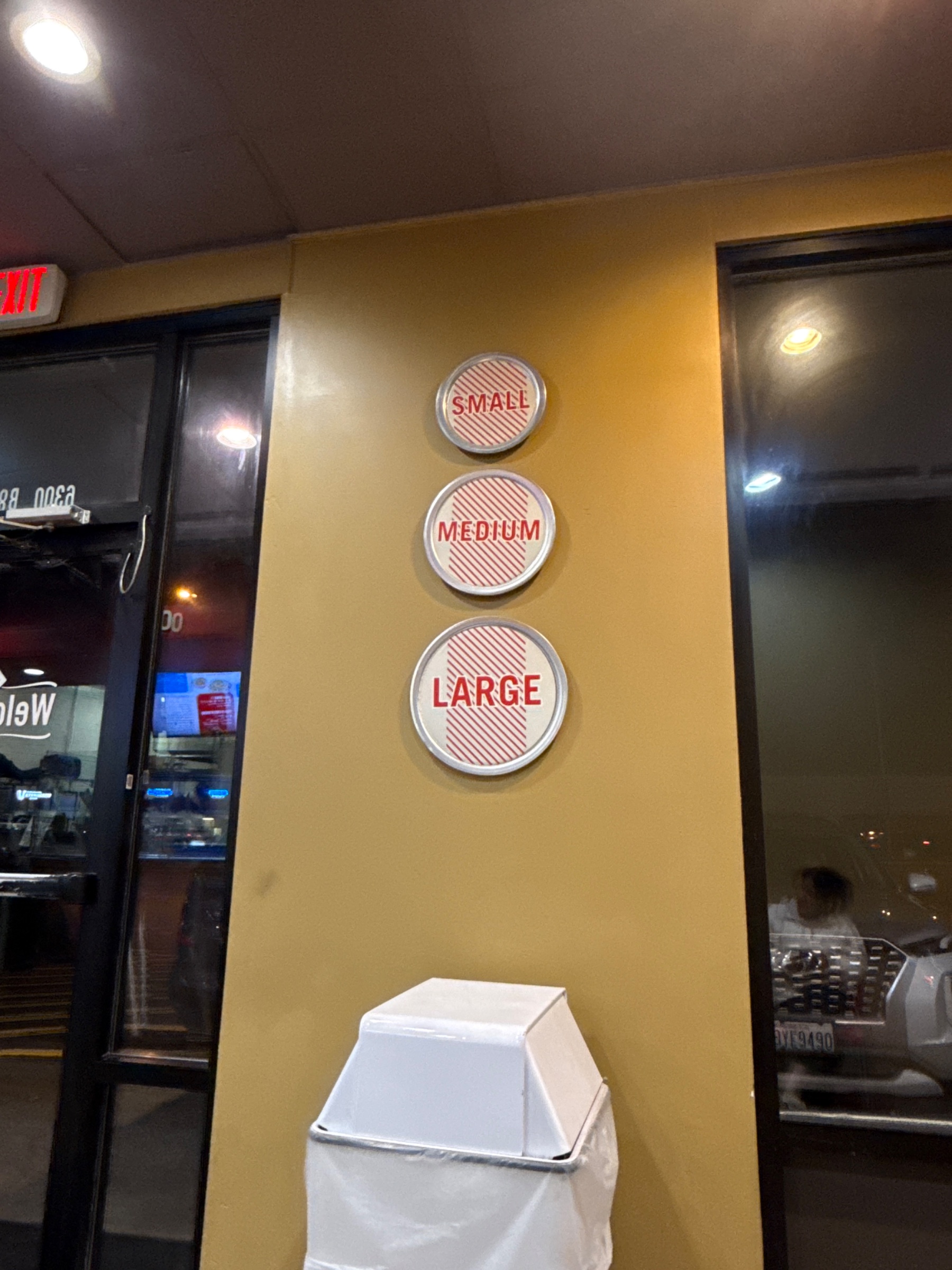 Did the difference in pizza sizes use to be more dramatic back in the 1980’s?